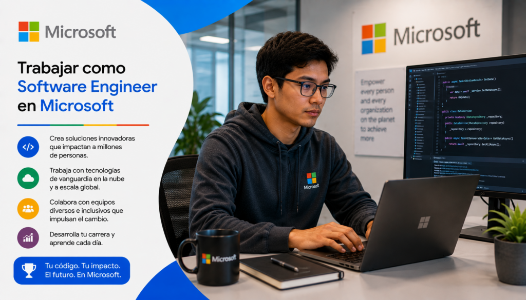 Trabajar como Software Engineer en Microsoft