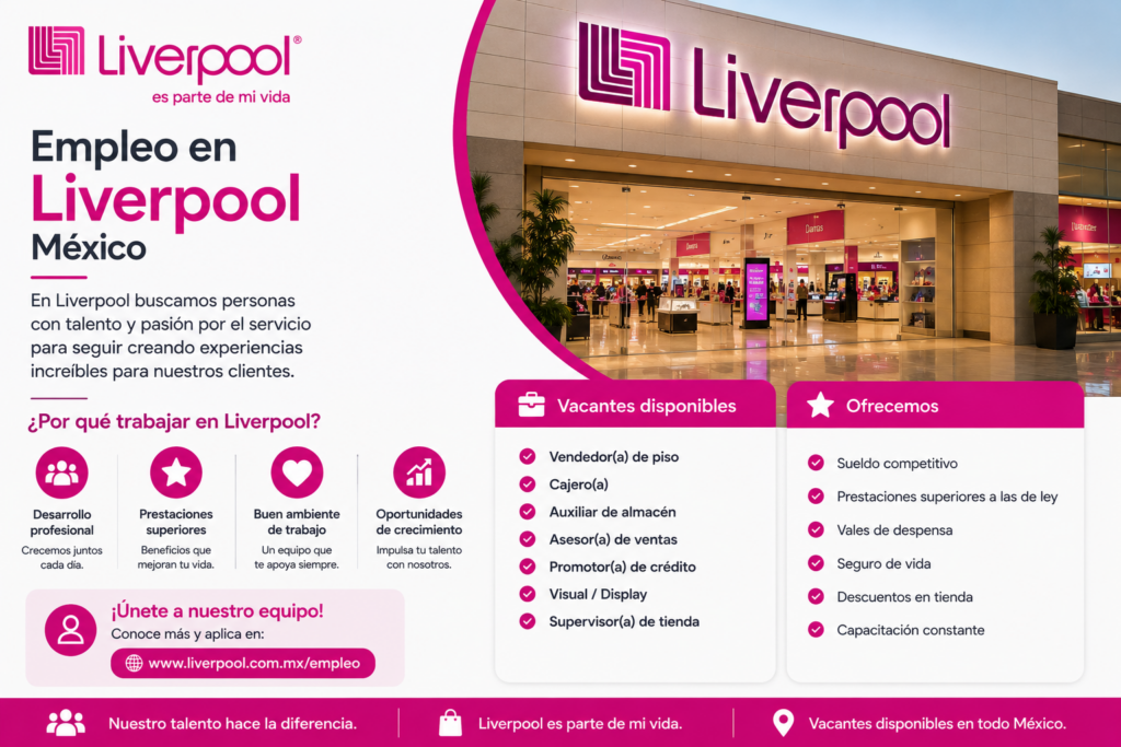 Empleo en Liverpool México